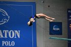 Diving vs USCGA  Wheaton College Swimming & Diving vs US Coast Guard Academy. - Photo By: KEITH NORDSTROM : Wheaton, Swimming, Diving